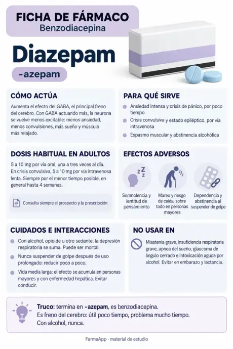 Ficha de fármaco: diazepam